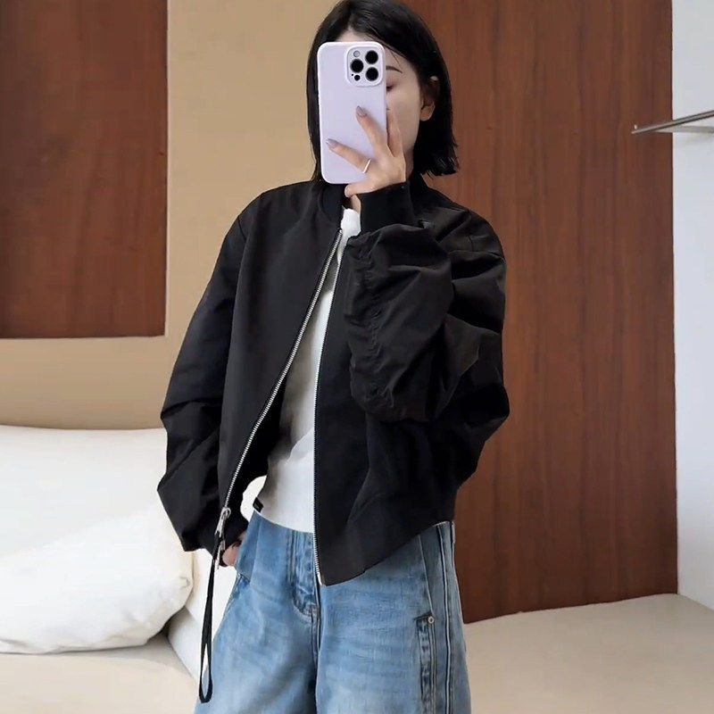 休闲时尚短款外套女2026