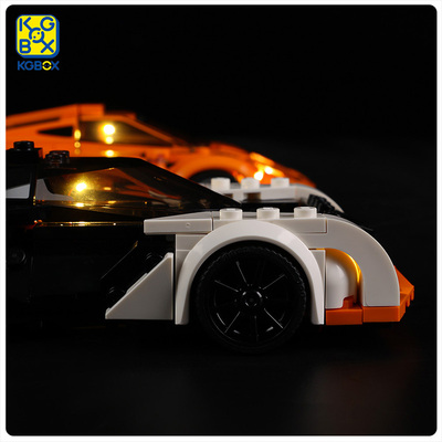 KGBOX用于乐高Speed76918迈凯伦男孩玩具经典版遥控版 LED灯饰