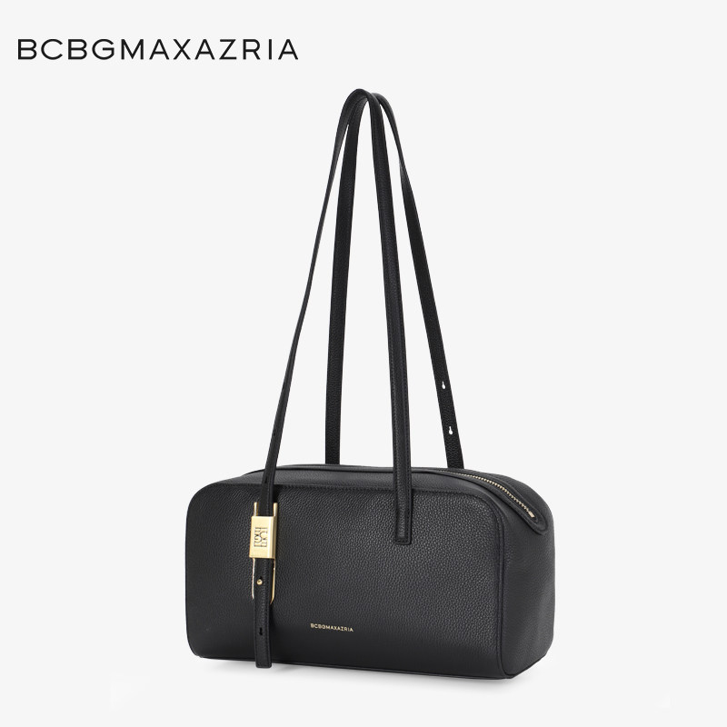 总统夫人同款品牌黑色玫瑰BCBG女腋下包枕头包轻奢设计师款手提包,箱包皮具/热销女包/男包,腋下包,淘宝优惠券,粉丝福利购,淘宝优惠卷