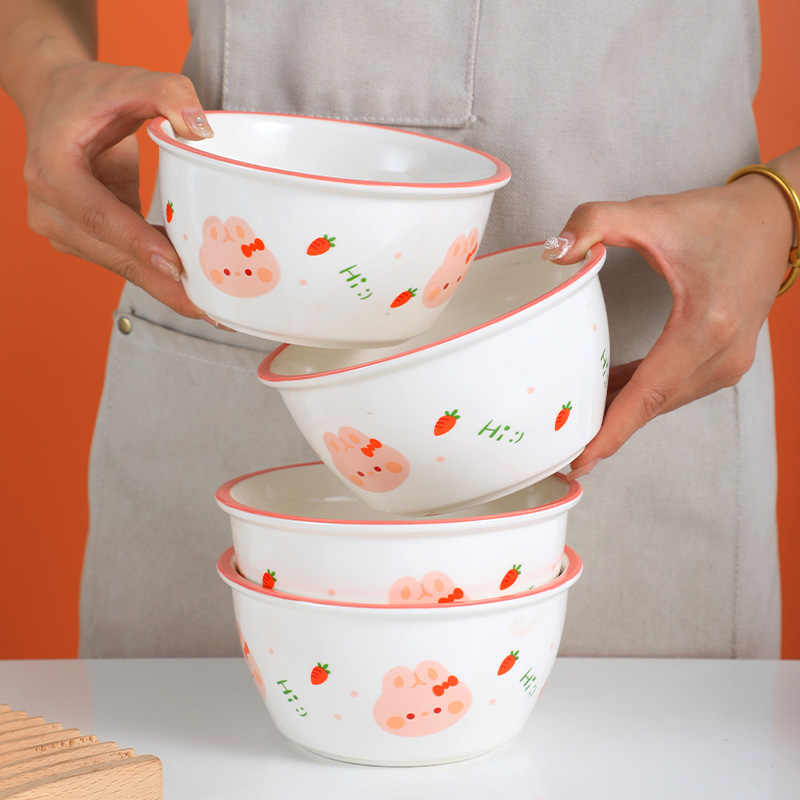 甜心碗泡面碗学生碗简约碗