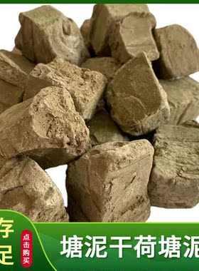 荷花塘泥干荷塘泥土 盆栽养花种菜栽培基质 睡莲盆景种植营养土
