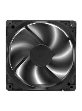 台式电脑机箱散热风扇 12CM 12025 黑色 大4P 3PIN 12V机箱风扇