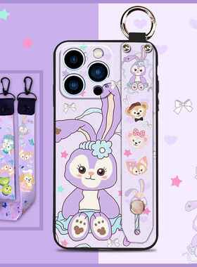 适用三星iphone手机壳oppo小米热门星黛露vivo可爱卡通软壳挂绳