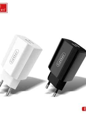 Earldom欧规2.4A充电器双口双USB手机充电头 多口CE认证充电器