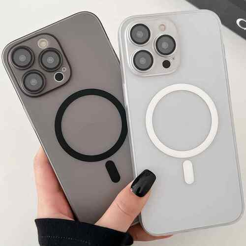 适用iphone15pro max手机壳磨砂苹果15pro肤感PC小众13硬壳14透明