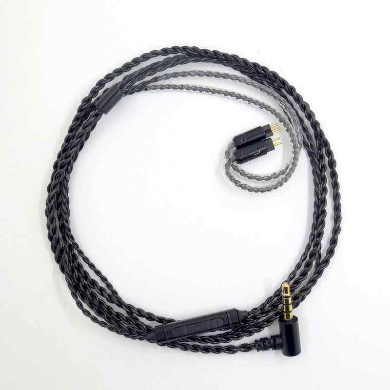 SE215 IE80S A2DC LS70 IM50 04灰黄鹂0.78 2pin耳机线带咪升级线