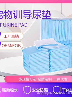 厂家狗狗尿垫加厚除臭吸水宠物尿片兔子猫咪隔尿布泰迪吸水隔尿垫