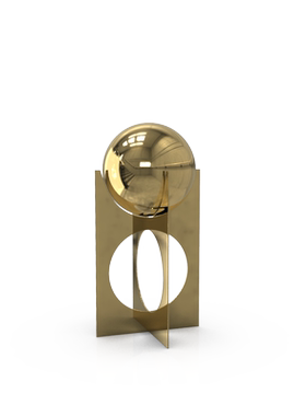 轻奢风支架书桌酒柜办公室装饰品