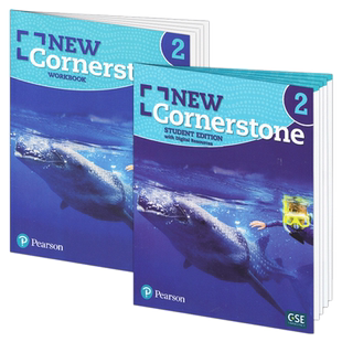 美国ESL综合小学教材 New Cornerstone Grade 2级 学生书+练习册学生套装 含在线学习账号