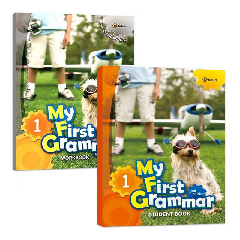 My First Grammar 1级课本练习册 新版第二版小学英语语法训练原版进口 - 实物图