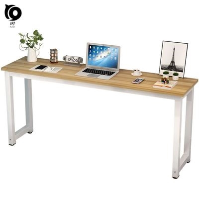 出租房电脑��1.6米台式钢木经济办公桌简约单人小办公室双人创意