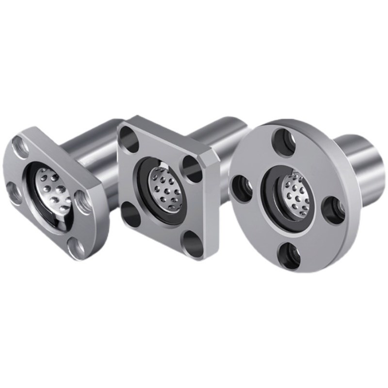 带法兰线性滚珠旋转衬套 LNG03/13/23-d6/d8/d10/d12/d16/d20/d25