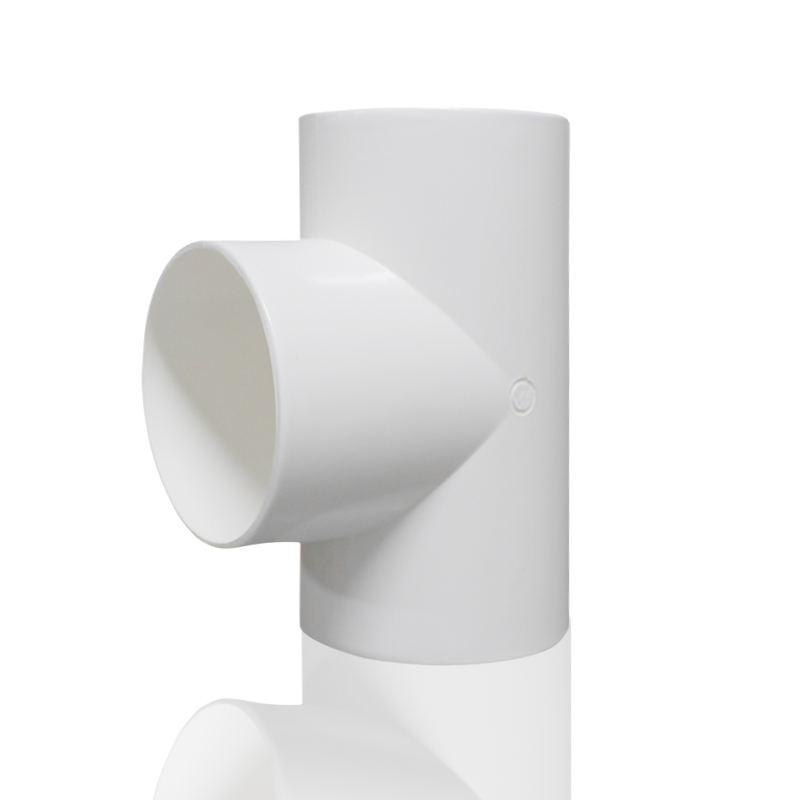 加厚PVC风管配件T形三q通分管器管道风机换气扇分叉头100/150包邮