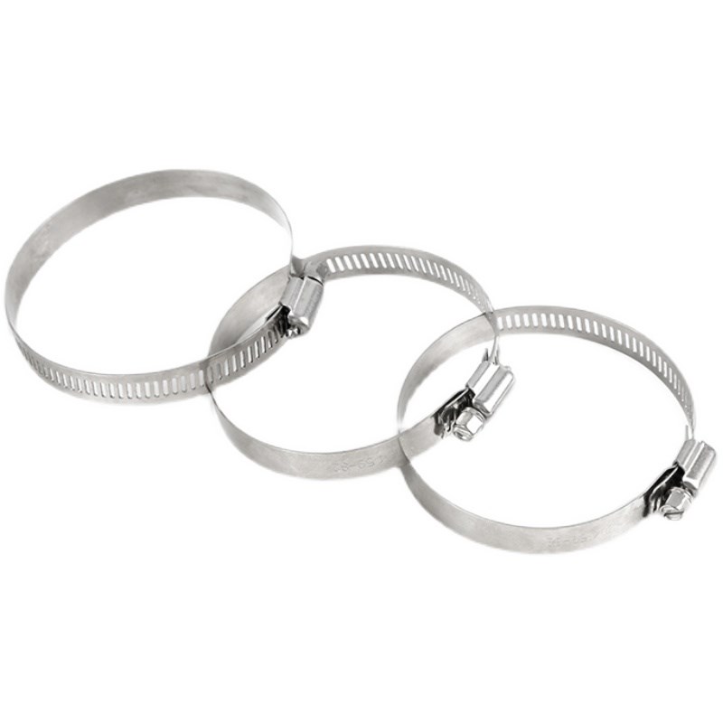 201不锈半钢卡箍喉箍抱箍管箍管夹管卡支架固定快装卡扣整包