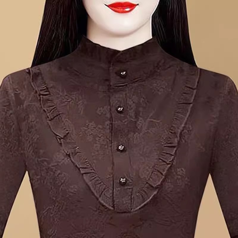 20226秋冬新款德绒打底衫女装