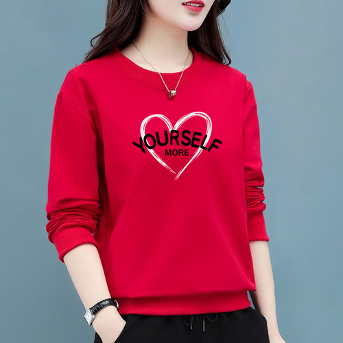 长袖简约常规休闲时尚妈妈女装