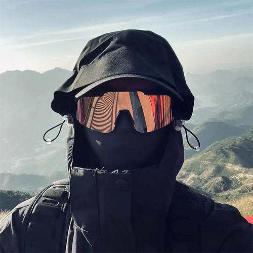 赛博朋克大框户外运动太阳眼镜男女滑雪登山防风遮阳骑行护目墨镜