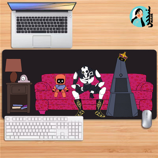 NAIR奈然 蒙古风鼠标垫天然橡胶蒙古元素文创简约