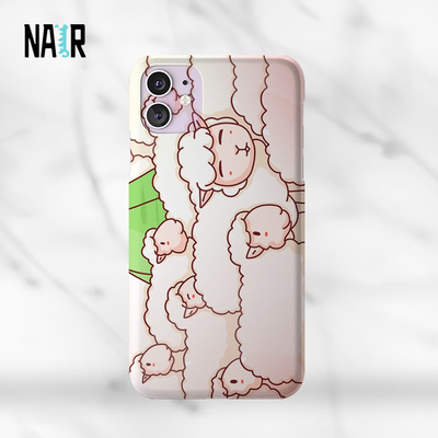 NAIR奈然 蒙古元素手机壳原创设计插画硅胶卡通草原羊群小动物