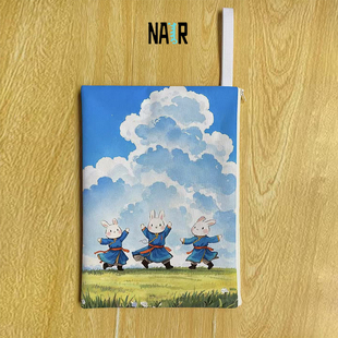 NAIR奈然 蒙古元素a4文件袋加厚办公文件袋ins风A4高级感