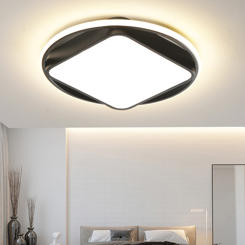 新款轻奢卧室灯现代简约led吸顶灯家用智能控制书房间灯具