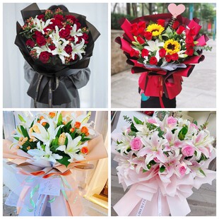 衡阳市衡阳县雁峰区蒸湘区同城鲜花店情人玫瑰百合送朋友长辈老婆