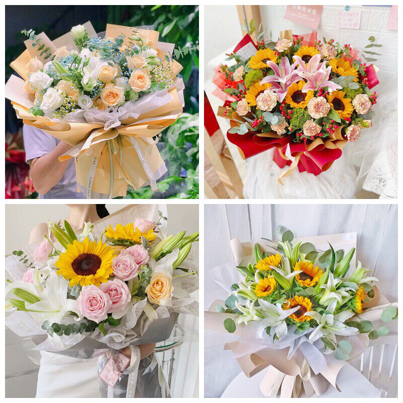 常州溧阳市金坛区新北区同城鲜花店生日玫瑰百合配送朋友长辈老婆