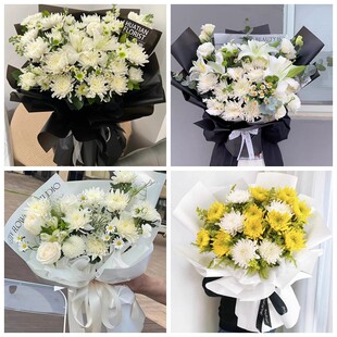 晋中介休市左权和顺昔阳县菊花鲜花同城配送清明上坟扫墓祭奠悼念