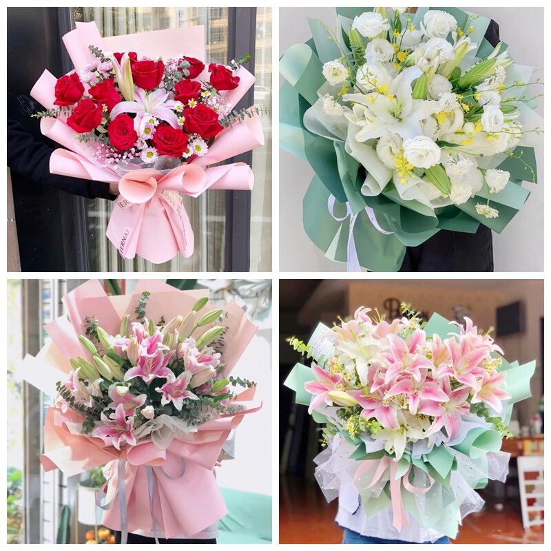 临汾市襄汾县洪洞县安泽县同城鲜花店生日玫瑰百合送朋友长辈老婆