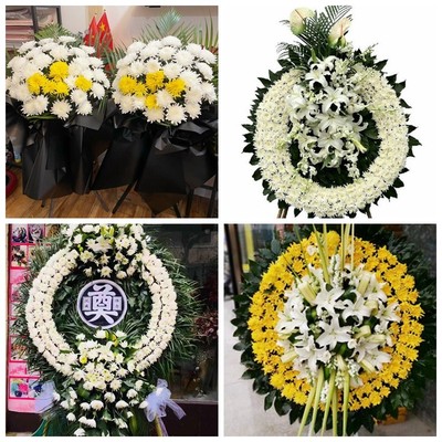 济南市莱芜市莱城区钢城区花圈白