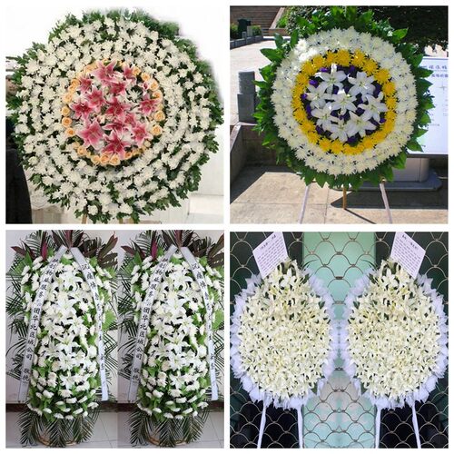 延安市延长县志丹县黄陵县花圈白
