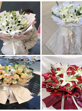 六安市金安区裕安区叶集区同城鲜花店情人玫瑰百合送朋友长辈老婆