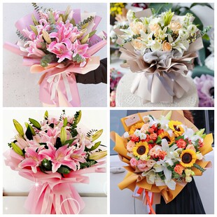 商丘市梁园区民权县宁陵县同城鲜花店情人玫瑰百合送朋友长辈老婆