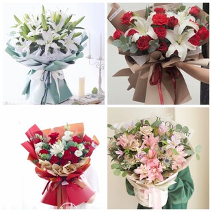 黔南州贵定县惠水县罗甸县同城鲜花店情人玫瑰百合送朋友长辈老婆
