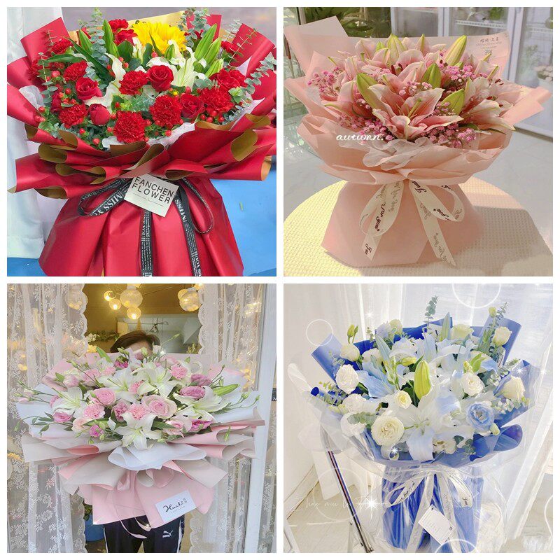 天津滨海新区宁河县蓟州区同城鲜花店生日玫瑰百合520情人节老婆