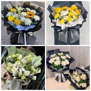 黄山歙县黟县休宁县祁门县菊花鲜花同城配送清明上坟扫墓祭奠悼念