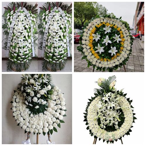 百色市那坡县凌云县乐业县花圈白