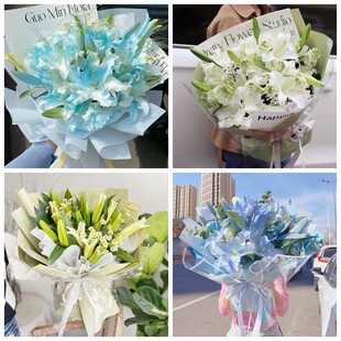 南阳市内乡县社旗县新野县同城鲜花店情人玫瑰百合送朋友长辈老婆