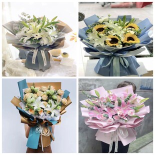 北京海淀中关村海淀青龙桥同城鲜花店送生日玫瑰百合送朋友长辈老