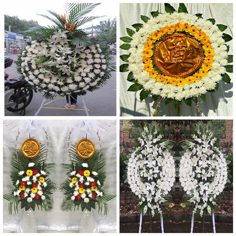 遂宁市船山区安居区花圈白事丧事