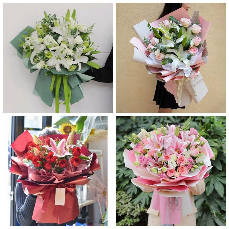 菏泽市牡丹区定陶区曹县同城鲜花店生日玫瑰百合配送朋友长辈老婆