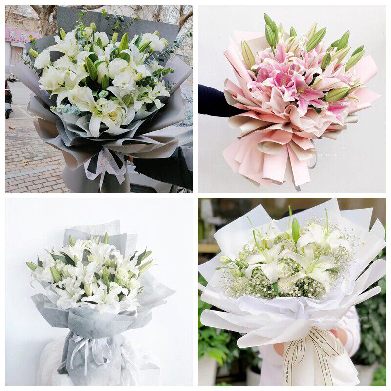 吕梁市交口县孝义市汾阳市同城鲜花店生日玫瑰百合送朋友长辈老婆