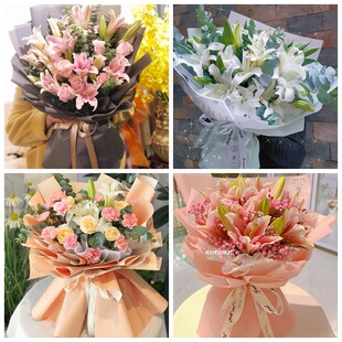 廊坊市广阳区安次区固安县同城鲜花店情人玫瑰百合送朋友长辈老婆