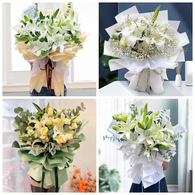 南京六合溧水区江宁高淳区同城鲜花店生日玫瑰百合送朋友长辈老婆