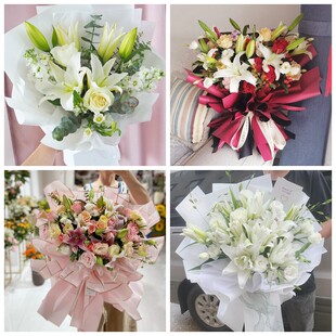 眉山市丹棱县青神县洪雅县同城鲜花店生日玫瑰百合送朋友长辈老婆