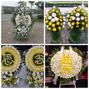 兴安盟科尔沁右翼前旗中旗花圈白事丧事花篮葬礼殡葬鲜花同城店送