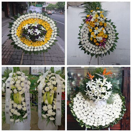 深圳市龙岗区横岗龙岗龙城花圈白