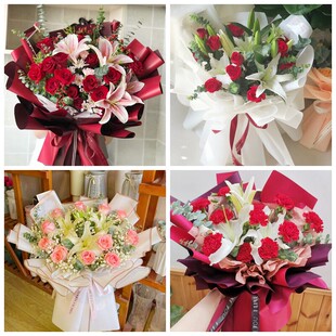 上海浦东新区高行高东张江同城鲜花店情人玫瑰百合送朋友长辈老婆