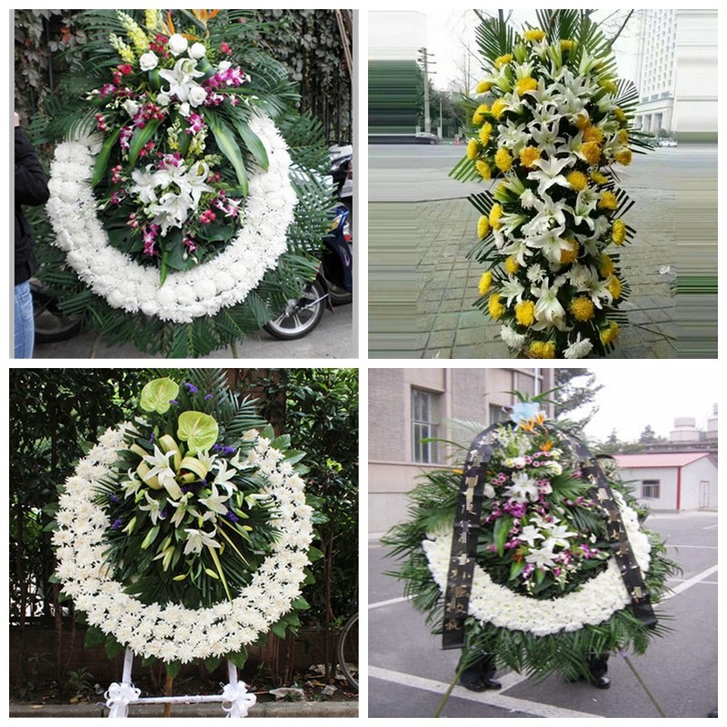 丽江市永胜县华坪县宁蒗县花圈白事丧事花篮葬礼殡葬鲜花同城店送