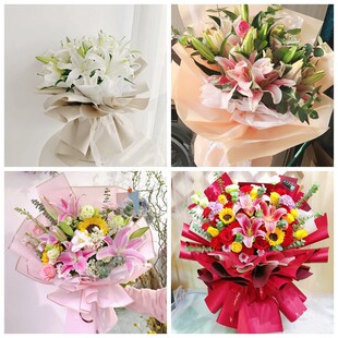 吕梁市石楼县方山县中阳县同城鲜花店情人玫瑰百合送朋友长辈老婆